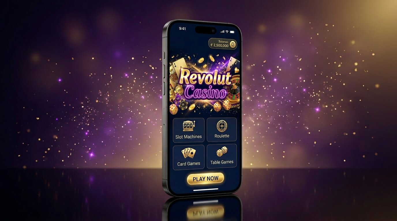 Revolut Slots phone screen